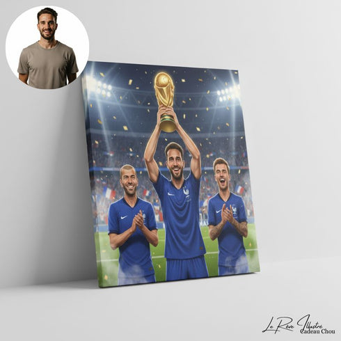 Portrait Magique – Le Rêve Illustré™ – Spécial Fans de Foot